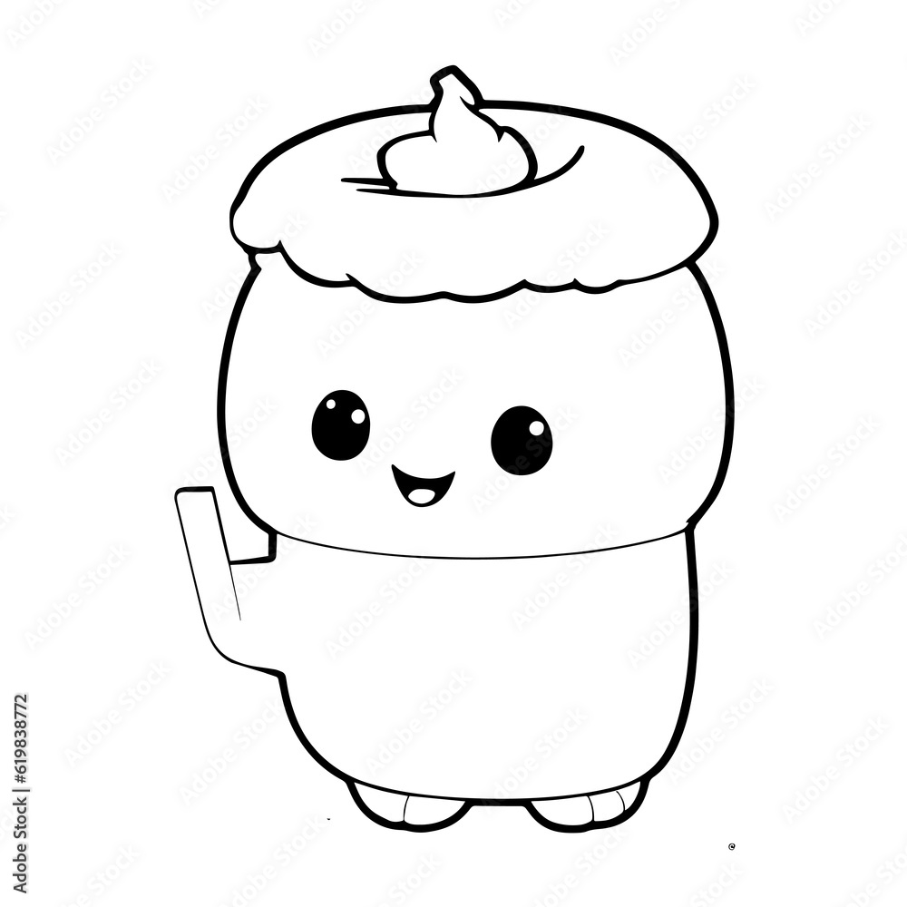 coloring book character coloring book character