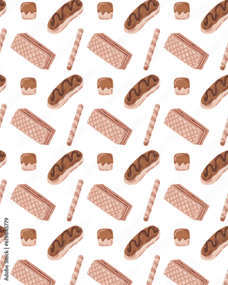 chocolate background pattern