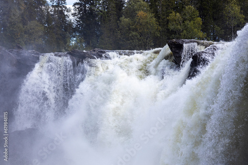 Ristafallet - Wasserfall in Schweden 2