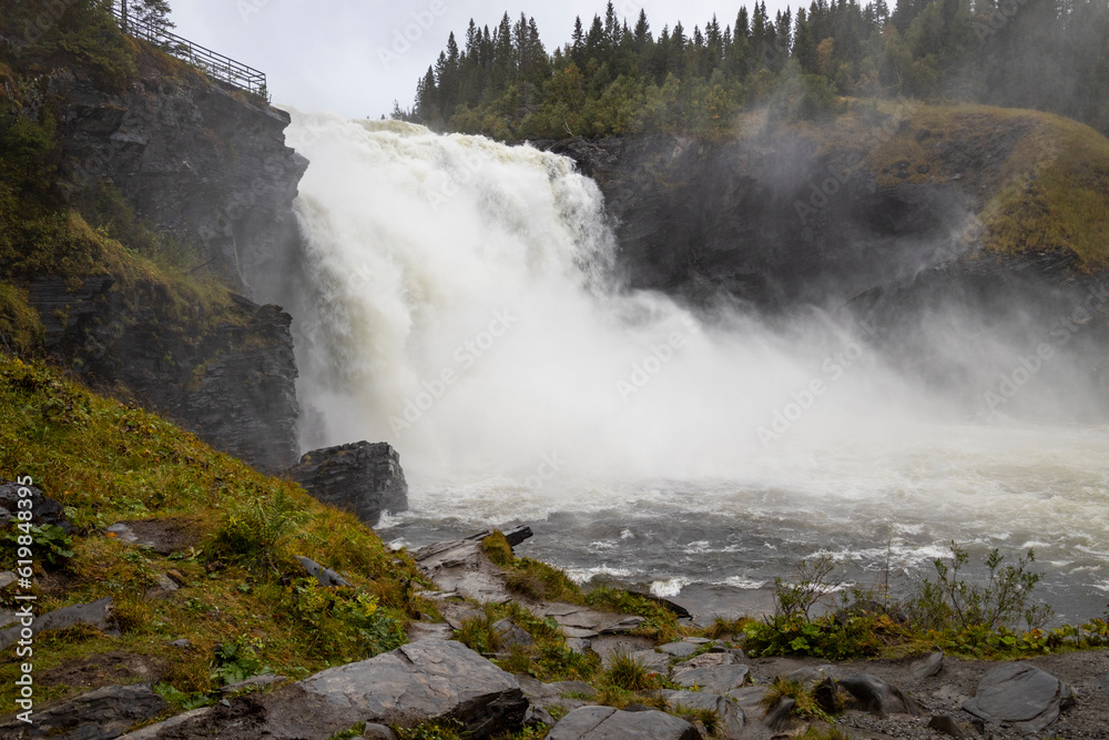 Tännforsen Wasserfall - Schweden 3 Tännforsen Wasserfall - Schweden 3