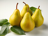 Ripe and picked pears. Ready to be eaten as it is or made into a cooking ingredient.