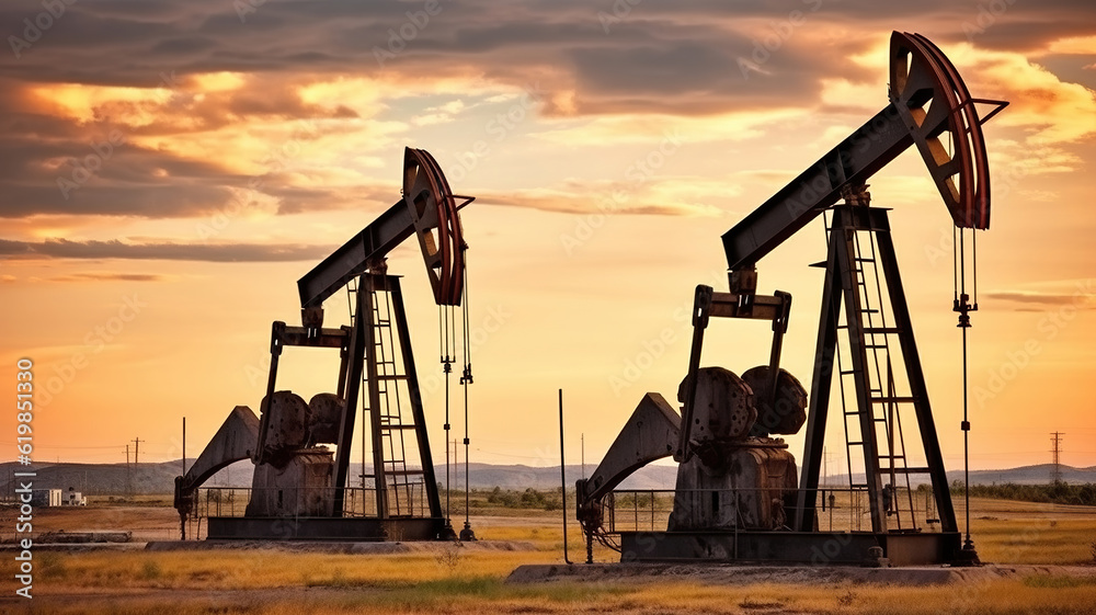 Oil Pumps as Vital Equipment in the Oil Industry. Generative AI Oil Pumps as Vital Equipment in the Oil Industry. Generative AI