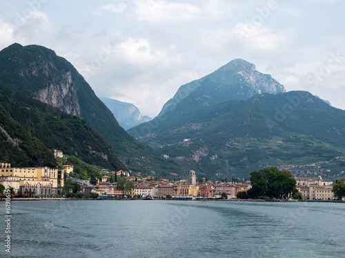 la città di Riva del Garda, in Trentino alto adige