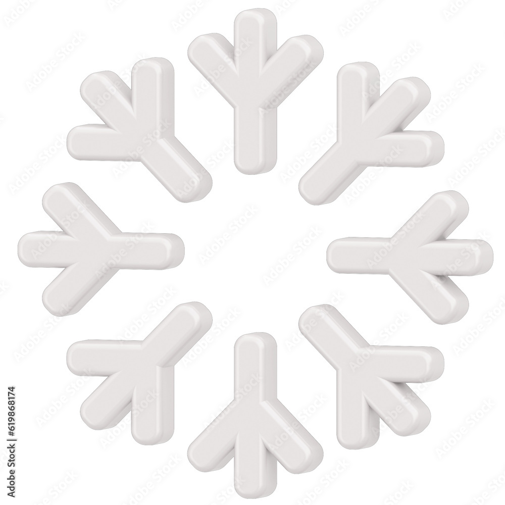 Fototapeta premium Snowflake