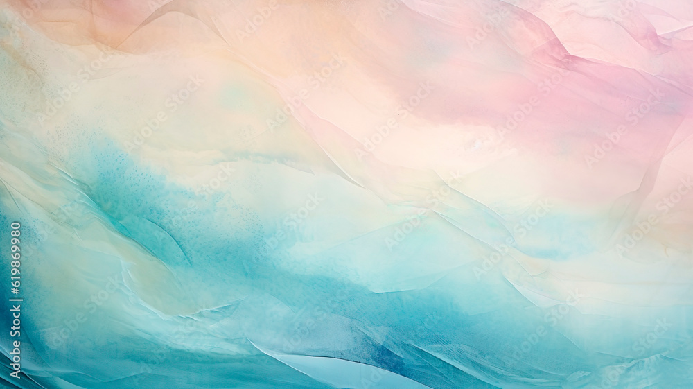 Watercolor layered abstract background, ai generated