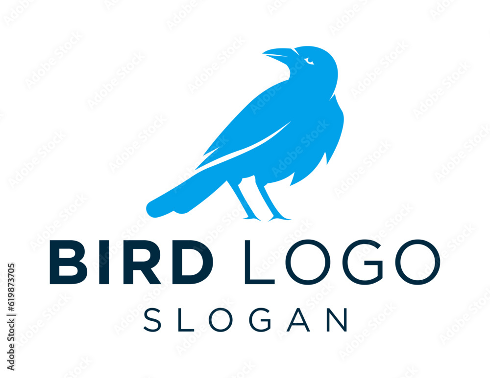 Logo about Bird on a white background. created using the CorelDraw application. Logo about Bird on a white background. created using the CorelDraw application.