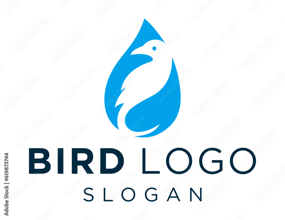 Logo about Bird on a white background. created using the CorelDraw application. Logo about Bird on a white background. created using the CorelDraw application.