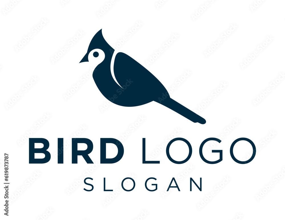 Logo about Bird on a white background. created using the CorelDraw application. Logo about Bird on a white background. created using the CorelDraw application.