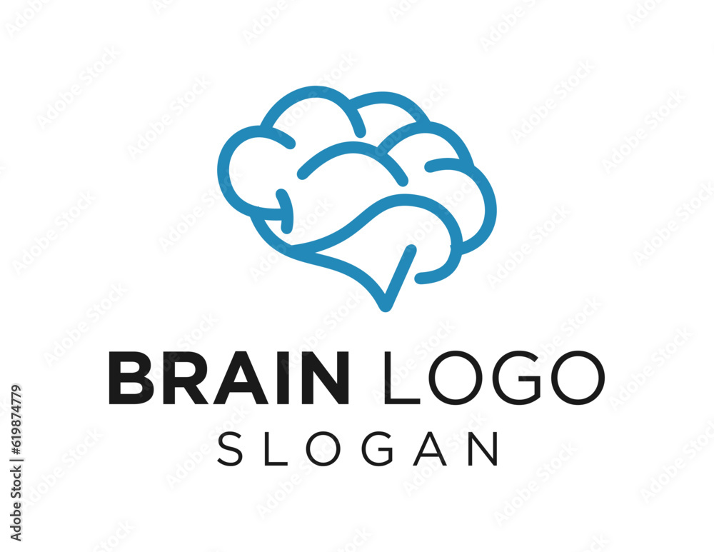 Logo about Brain on a white background. created using the CorelDraw application. Logo about Brain on a white background. created using the CorelDraw application.