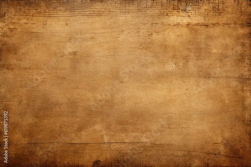 ai generated Rustic old brown paper background for writing text in vintage retro style