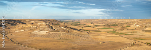 Obraz na płótnie Panoramic View of the Meseta, Spain w salonie
