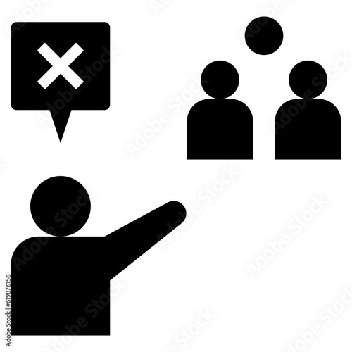 blame glyph style icon