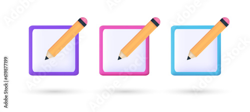 3d editable illustration Sign up icon question mark purple, pink and blue, 3d, vector, chat, question, suitable for web illustrations, hero pages, landing pages. Edit, compose icon symbol.