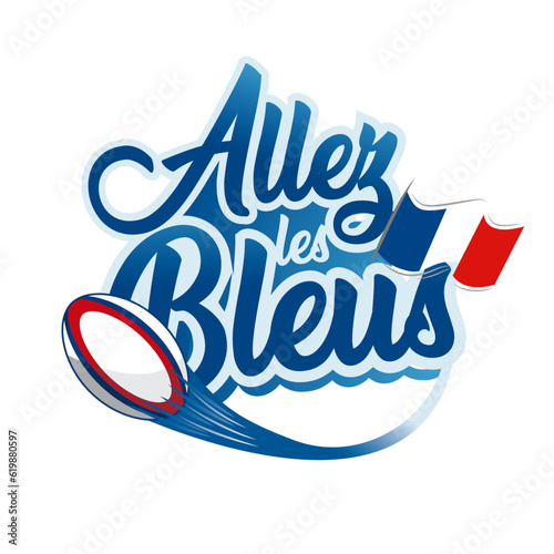 France, rugby 2023, slogan, allez les bleus