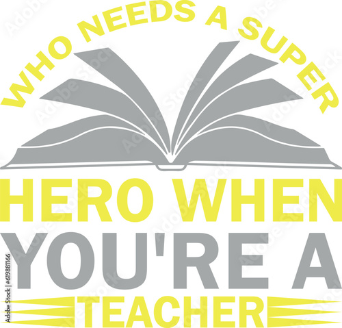Teacher T-shirt Design