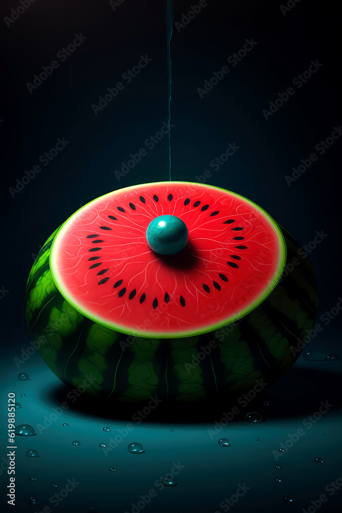 watermelon style of optical illusion watermelon style of optical illusion