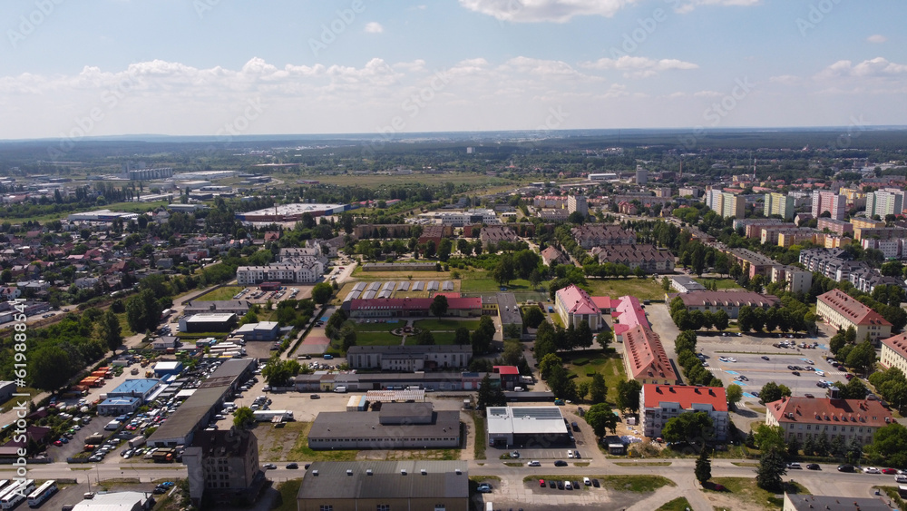 Piła, Wielkopolska, panorama miasta