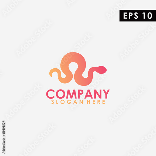 Snake Logo Design Modern Vector Template. Snake Icon. Snake. Vector Illustration