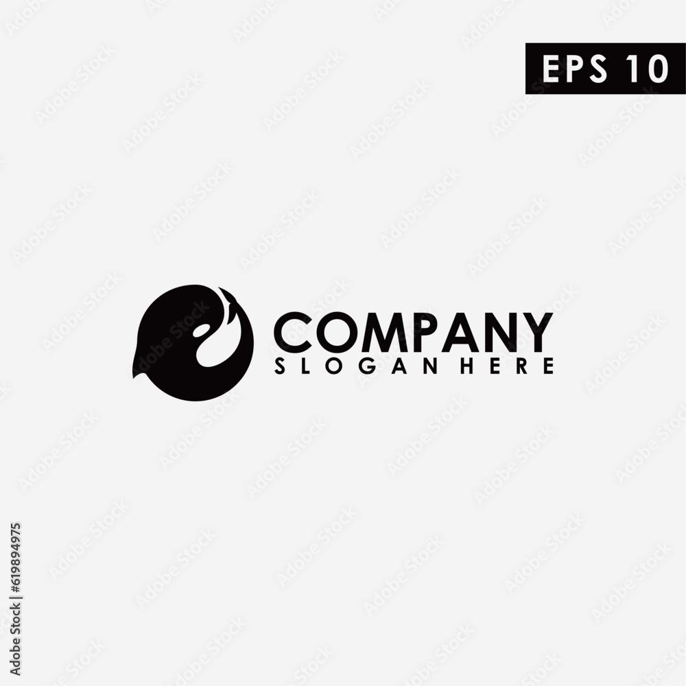 Fish Logo Design Modern Vector Template. Fish Logo. Vector Illustration Fish Logo Design Modern Vector Template. Fish Logo. Vector Illustration