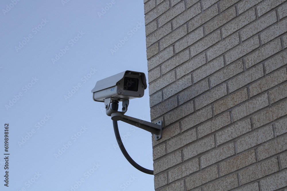 cctv security camera on a wall cctv security camera on a wall