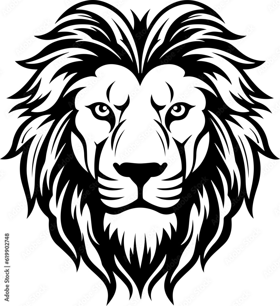 Lion SVG, Lion head SVG, Lion roar SVG, svg Lion, Lion head svg, Royal Lion Vector svg