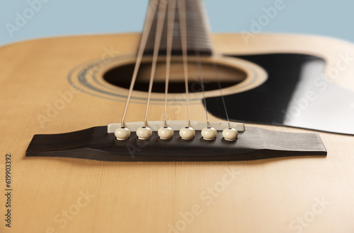 Dreadnought shaped acoustic guitar