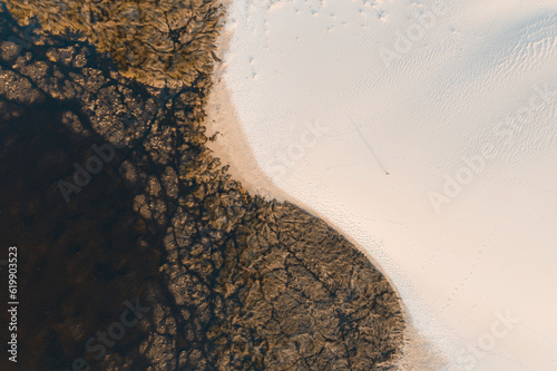 Desierto de arena blanca