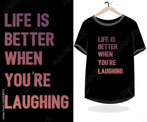 T-shirt design vector template