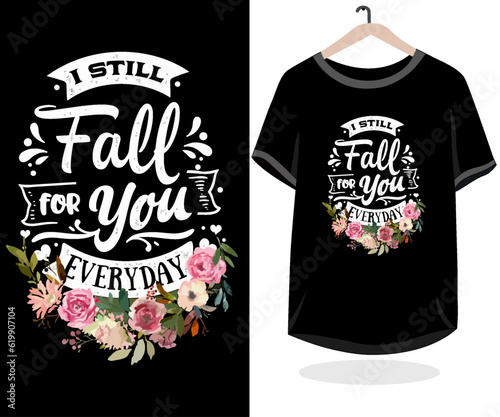 T-shirt design vector template