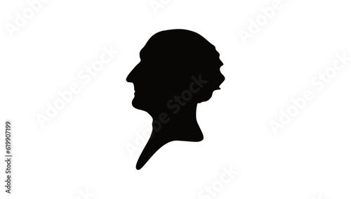 John Stuart Mill silhouette