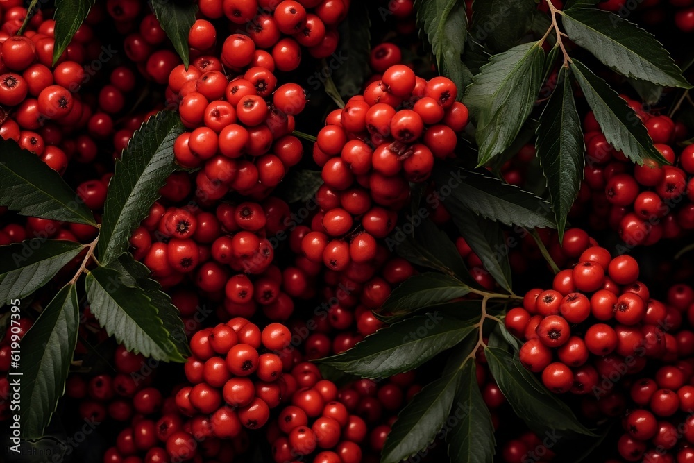 Rowan as texture. Generative AI. Rowan as texture. Generative AI.