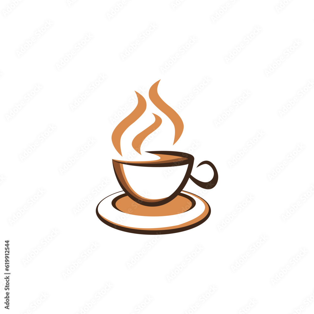 coffee cup icon design vector template coffee cup icon design vector template