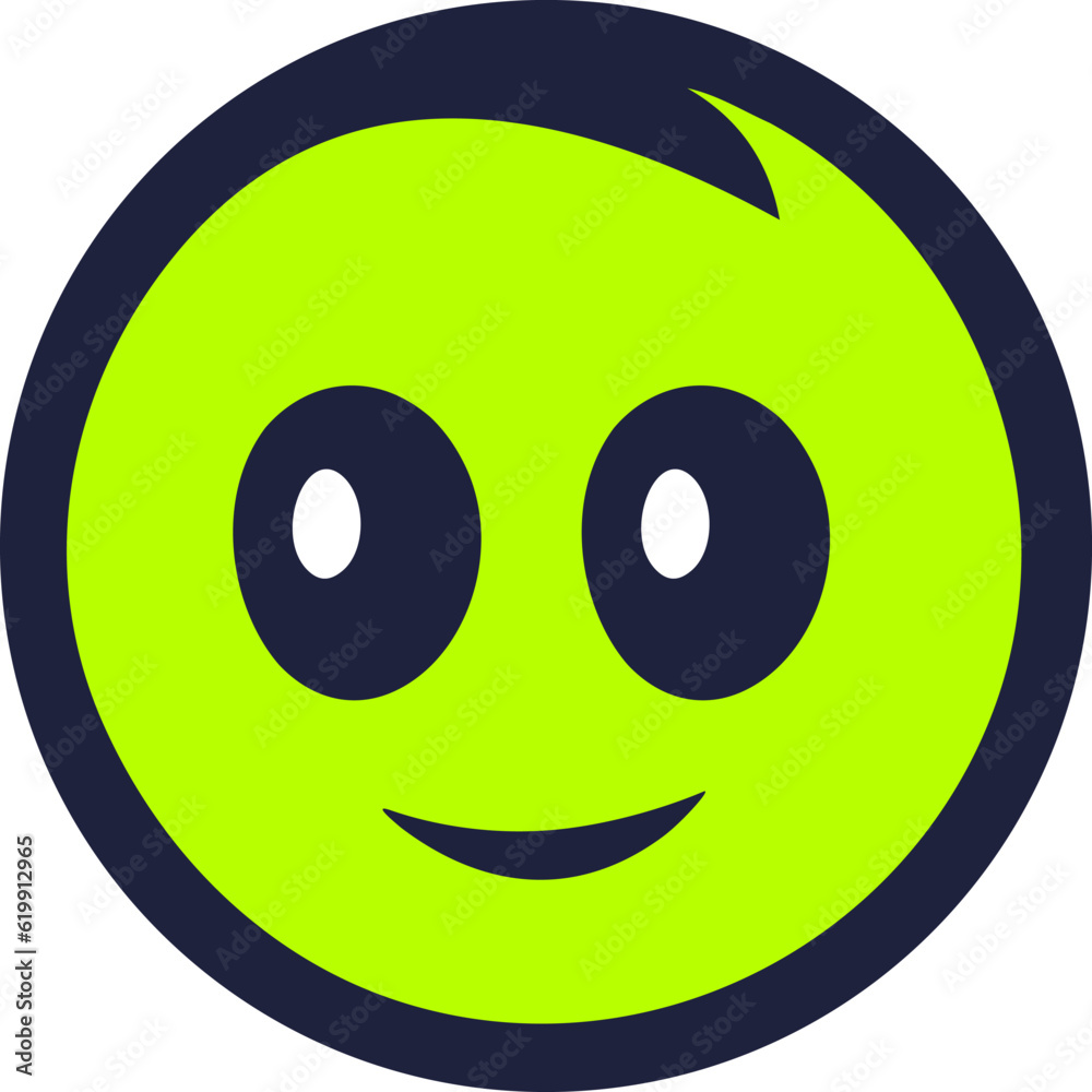 Fototapeta premium Smile face symbol