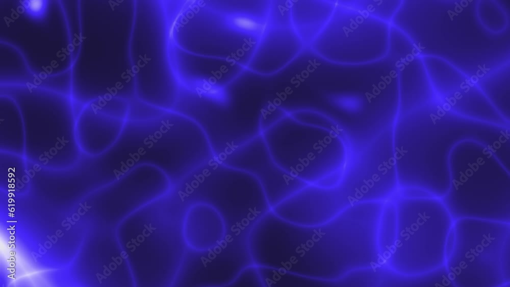 Blue fractal noise tangled outline background animation. 2D PC rendering design Blue fractal noise tangled outline background animation. 2D PC rendering design