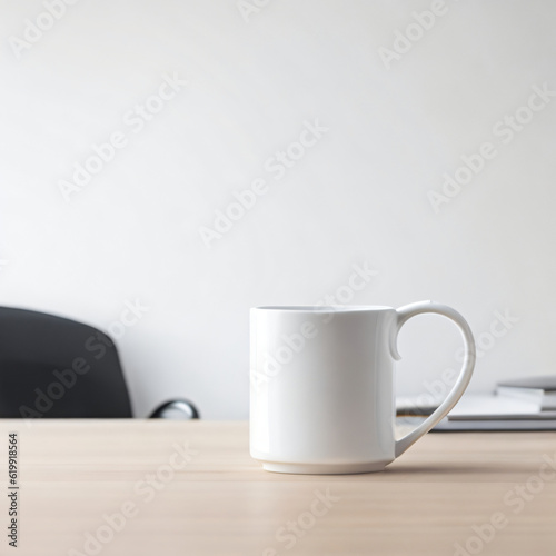 cup of coffee on table photo