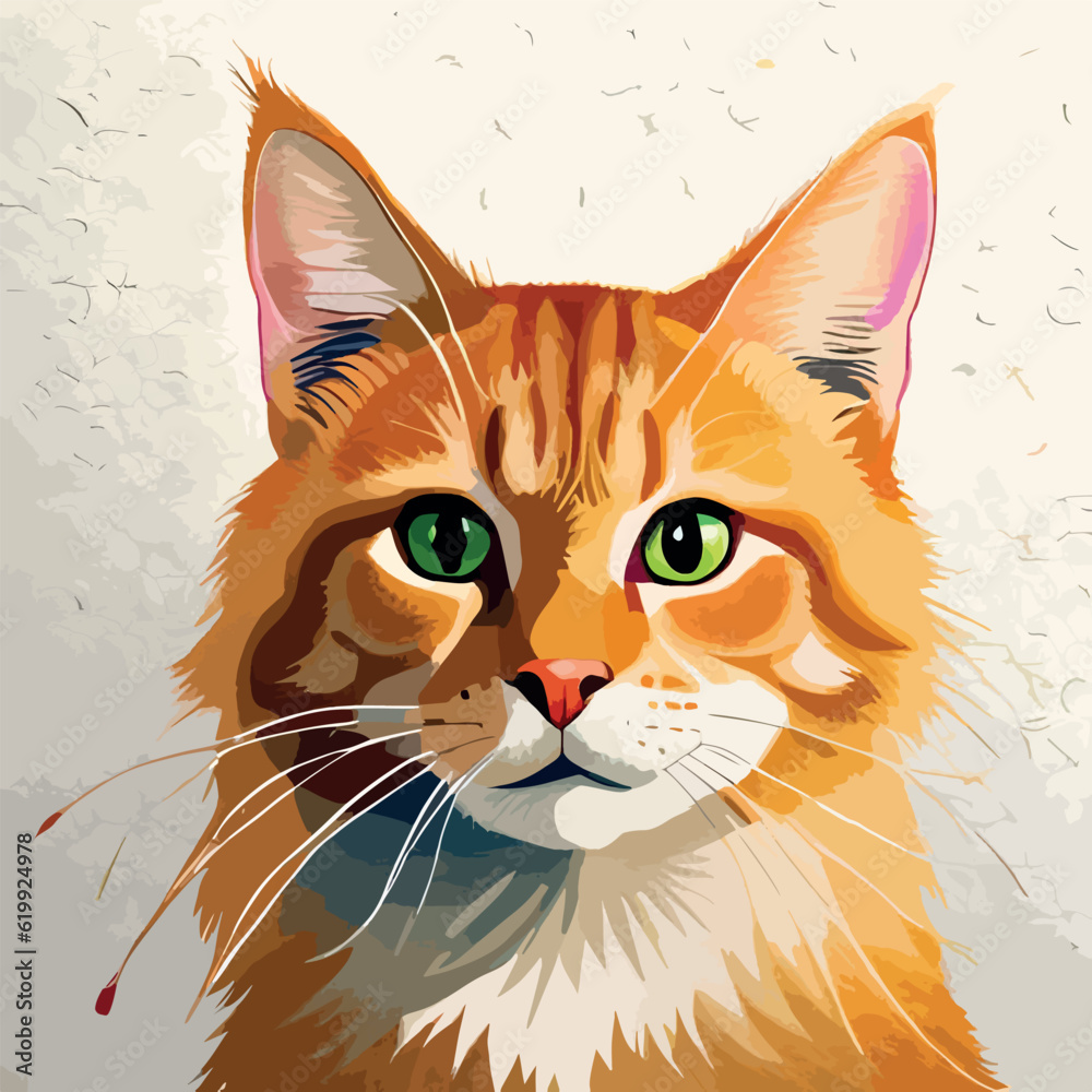 illustration of a cat illustration of a cat
