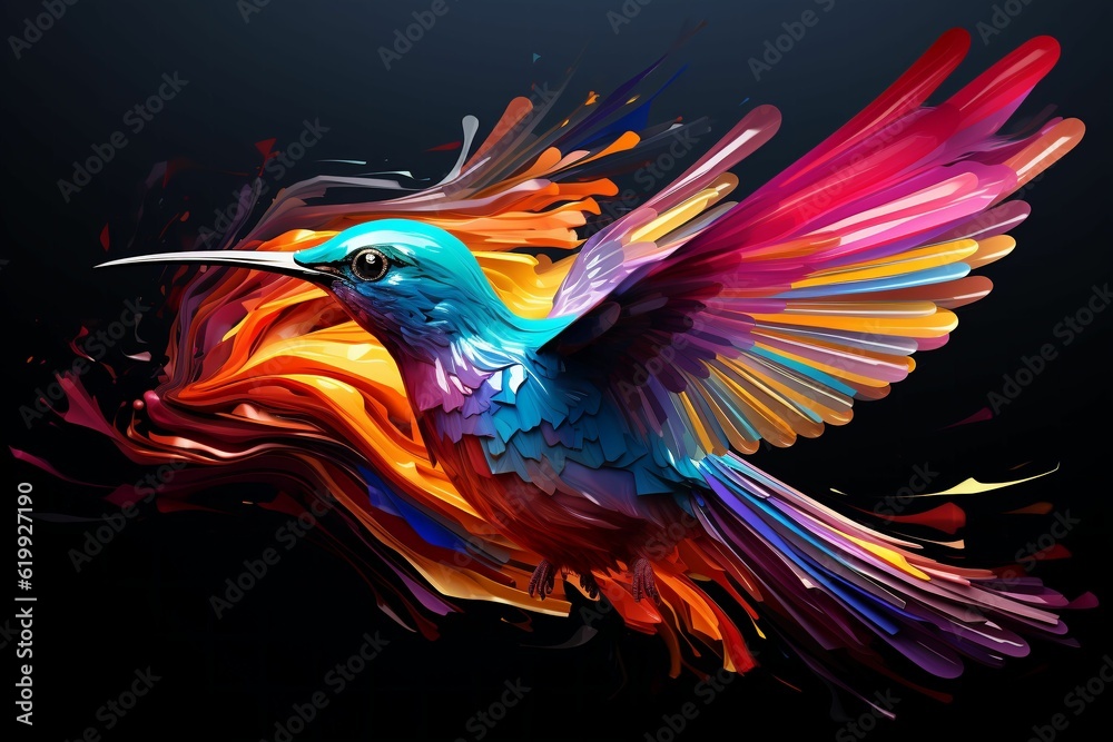 a colorful bird flying in the air with its wings spread a colorful bird flying in the air with its wings spread