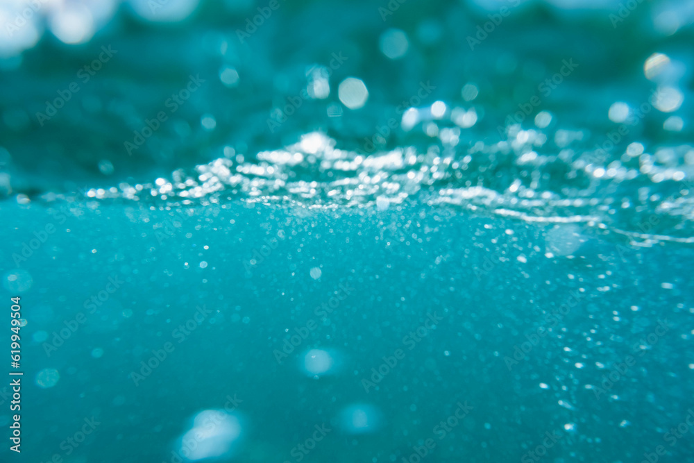 Abstract wave underwater Abstract wave underwater