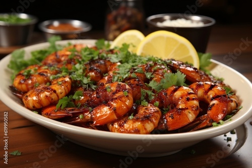 grilled shrips