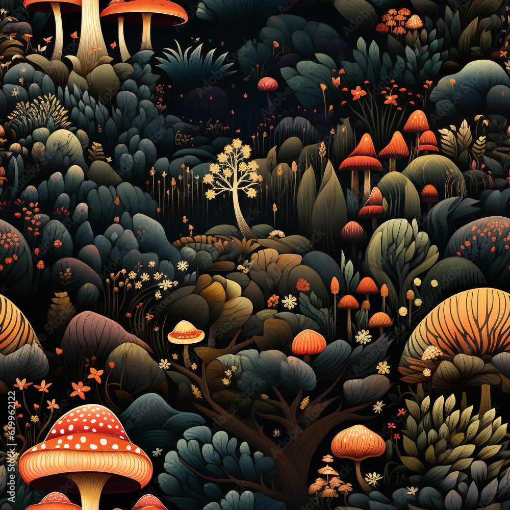 Fototapeta premium enchanted forest, nature