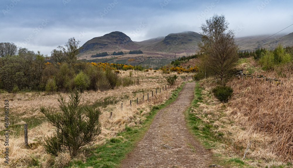 The West Highland Way, Craigallian, Drumgoyne Hill, Garloch Hill, Craigallian Loch, 