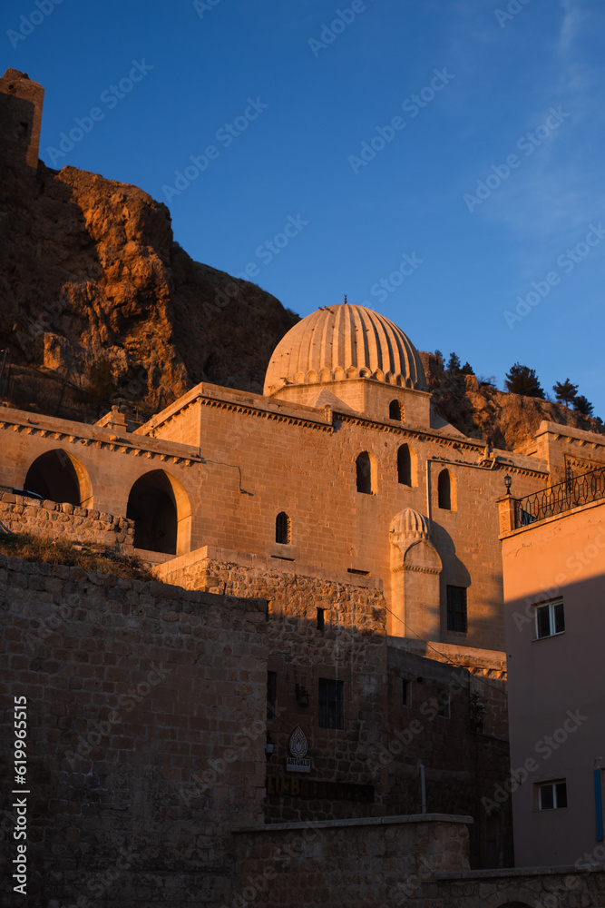 Mardin Mosque at the sunset