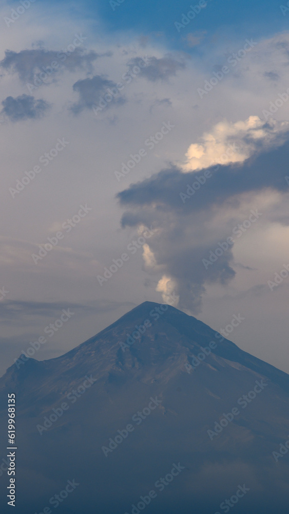 Fumarolas del Volcan Popocatepetl