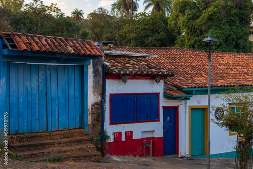 Parcial View of houses on Borba Gato Street photo