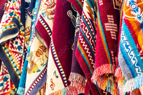 Andean crafts of South American cultures