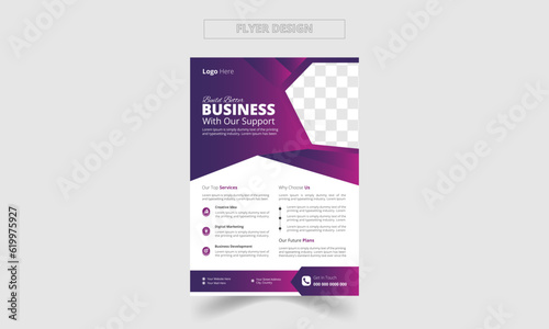Creative vector Corporate & Business a4 Flyer Brochure Template Design, abstract business flyer, cover, annual report, poster, flyer