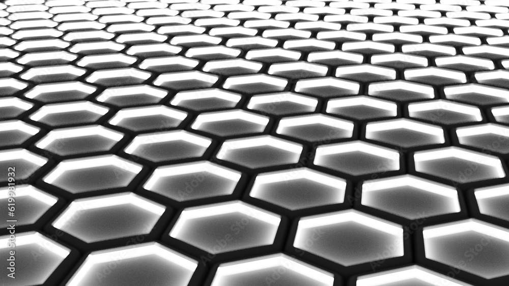 Abstract hexagon background Abstract hexagon background