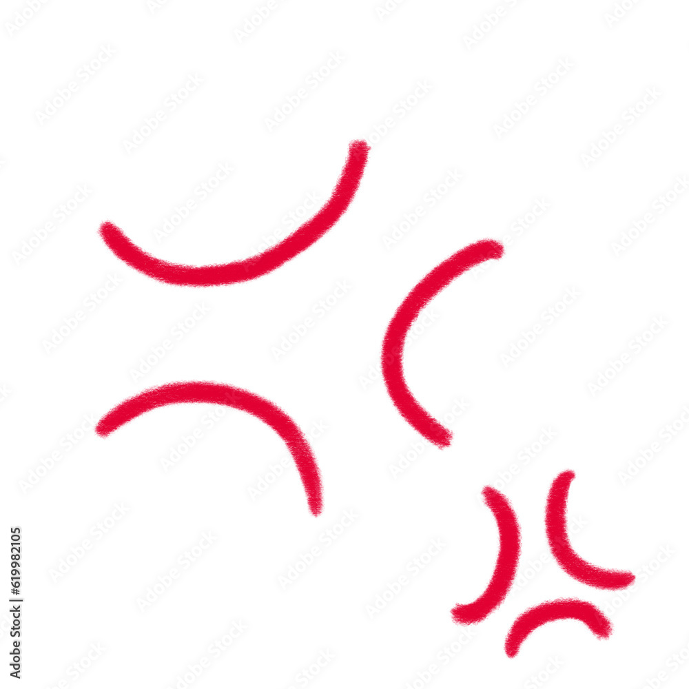 Obraz premium angry symbol