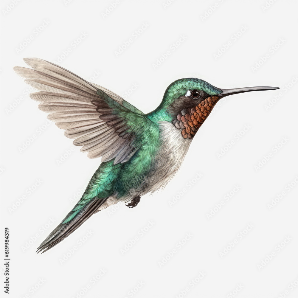 Obraz premium Hummingbird flying