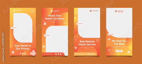  Medical Social Media Post Template, Editable Healthcare Social Media Banner Template. Social media post design free vector. Anyone can use This Design Easily,Banner,Poster,Instagram story